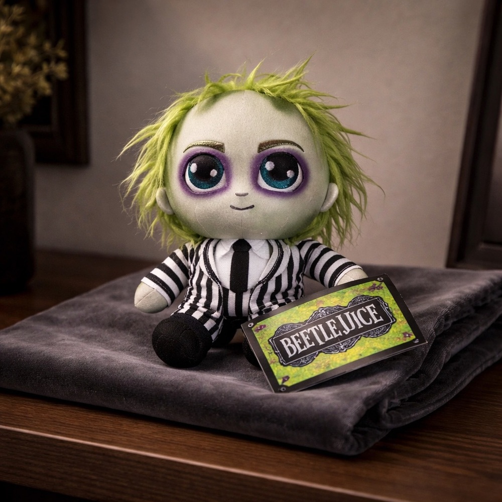 Warner Bros. 8 inch Beetlejuice Super-soft and Huggable Plush Toy